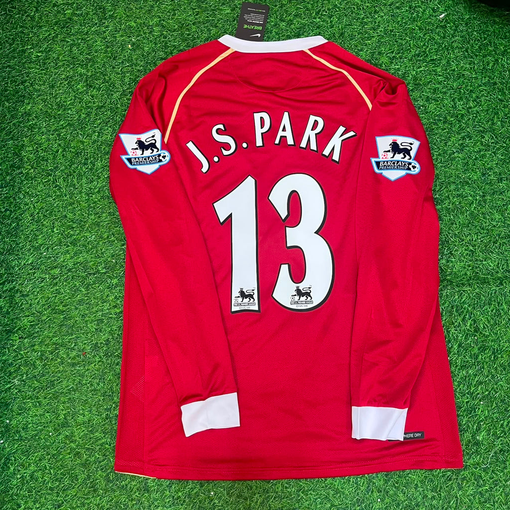 Park-Ji Sung Manchester United 2006-2007 Rotes Trikot