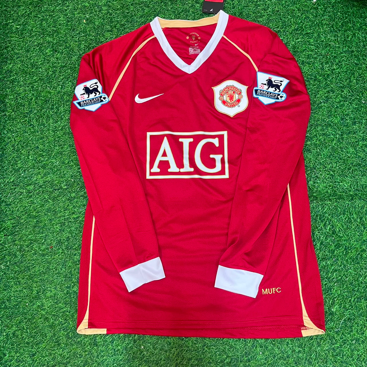 Park-Ji Sung Manchester United 2006-2007 Rotes Trikot