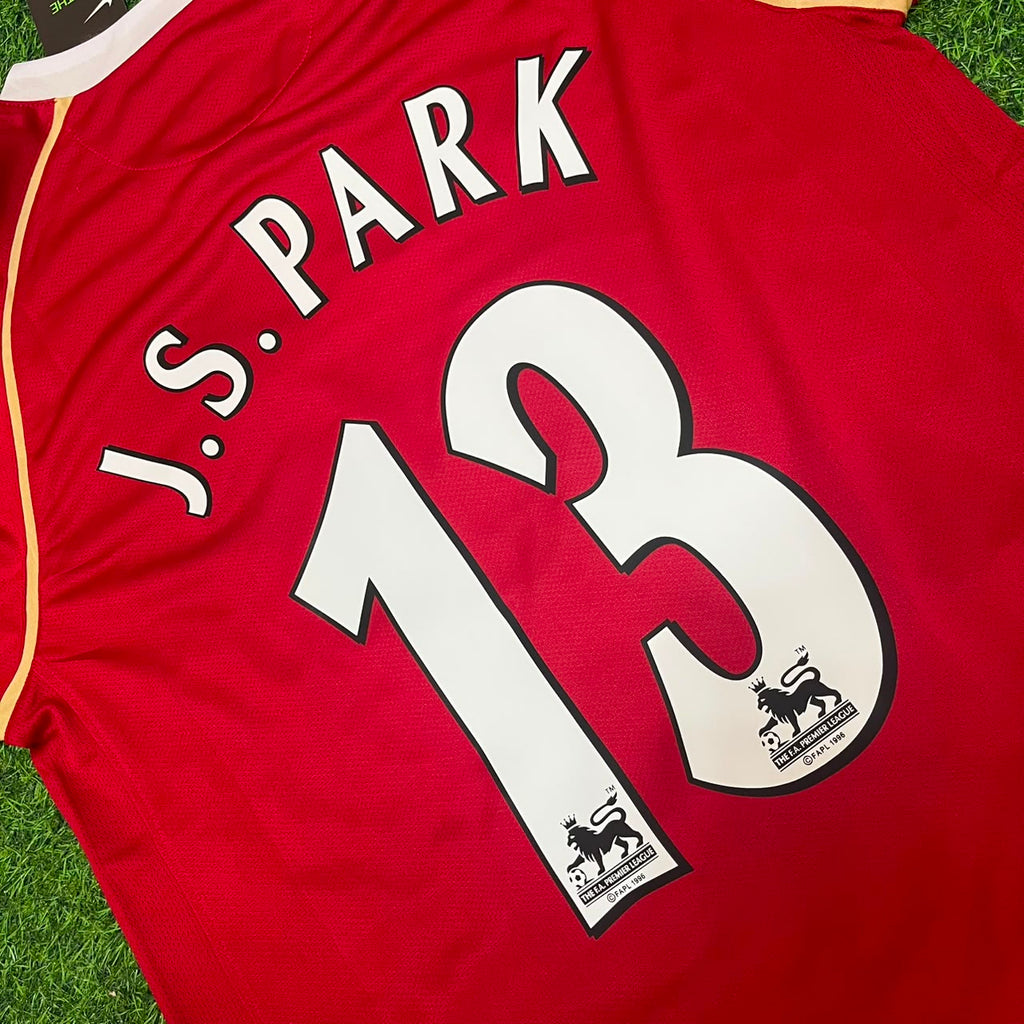 Park-Ji Sung Manchester United 2006-2007 Rotes Trikot