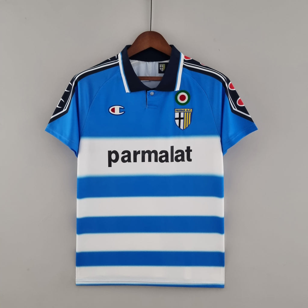 Parma 1999/2000 Blaues Retro-Trikot