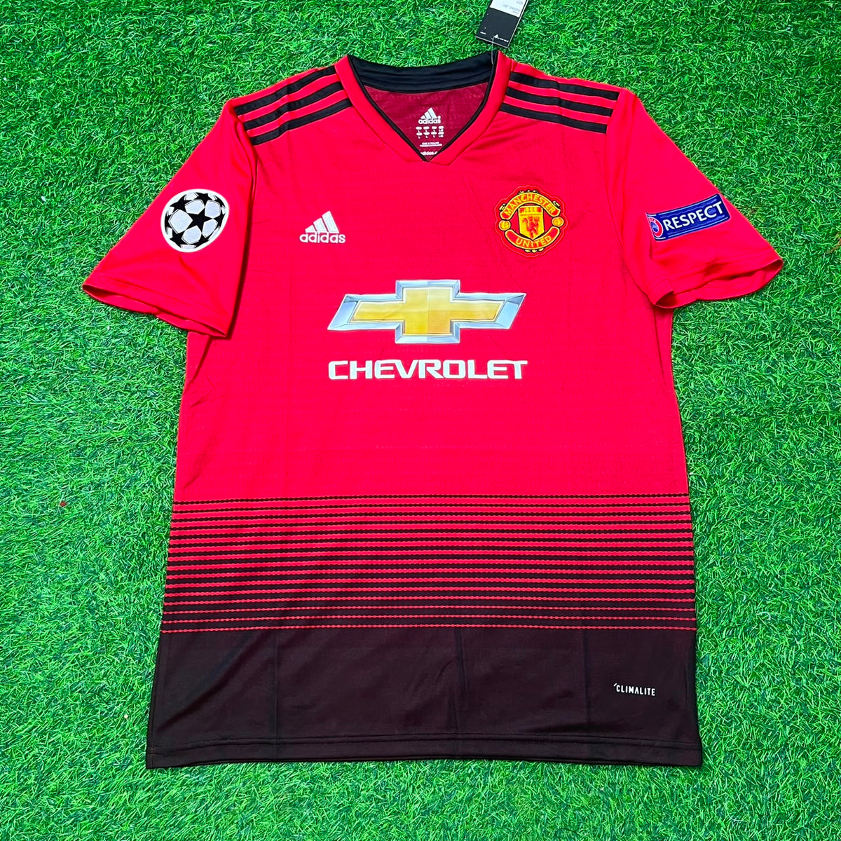 Paul Pogba 6 Manchester United 2018 2019 Retro-Fußballtrikot