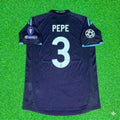 Pepe 3 - Real Madrid 2009/2010 Auswärts Retro Fußballtrikot Set
