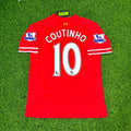 Philippe Coutinho Liverpool Saison 2013/2014 Rotes Retro-Fußballtrikot