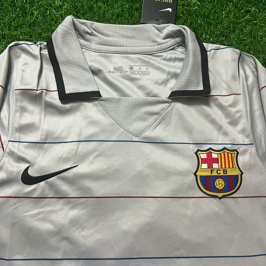 Philipp Cocu 8 - Barcelona 2004/2005 Blau Granat Retro Trikot Maillot Fußballhemd