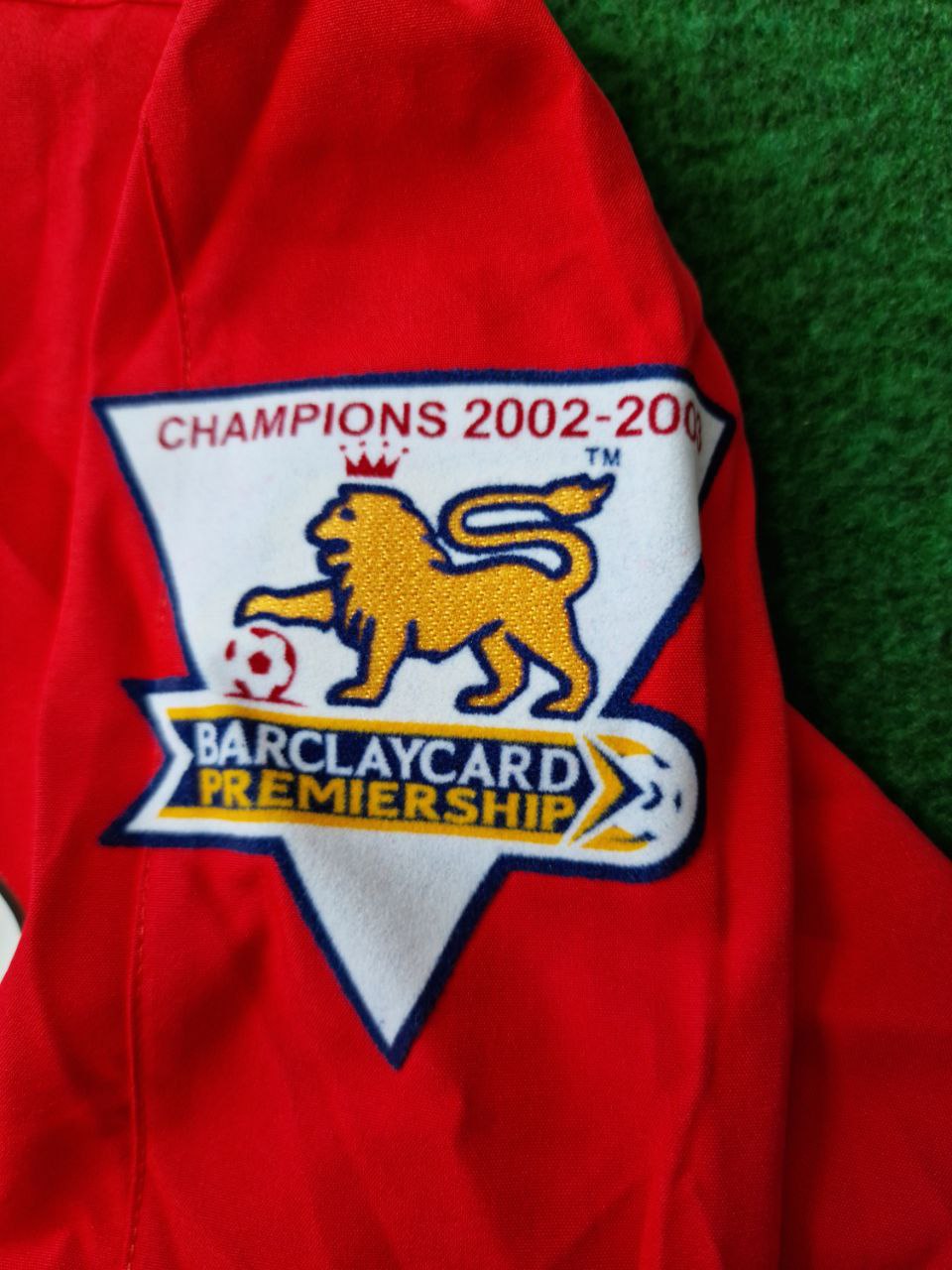 Cristiano Ronaldo Manchester United 2002 2004 Rotes Retro Langarm-Trikot