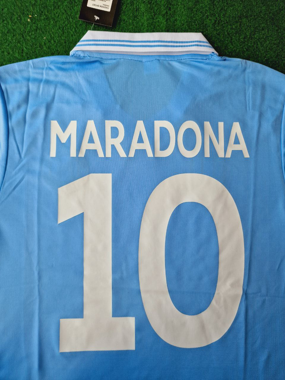 Diego Armando Maradona 10 – Neapel 1986 1987 Retro-Fußballtrikot Trikot Maillot Maglia
