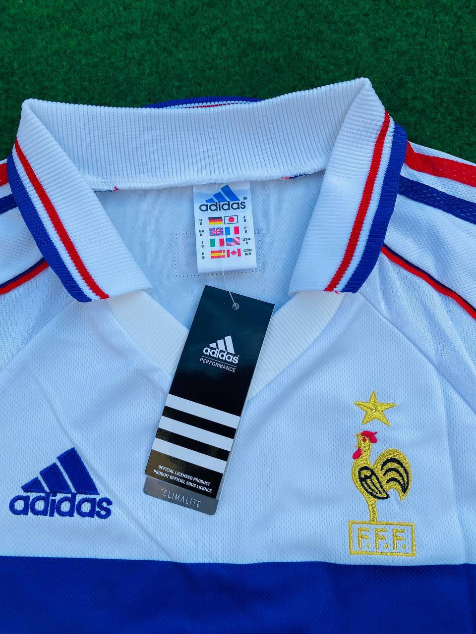 Zinedine Zidane Frankreich 1998 WM Retro Trikot