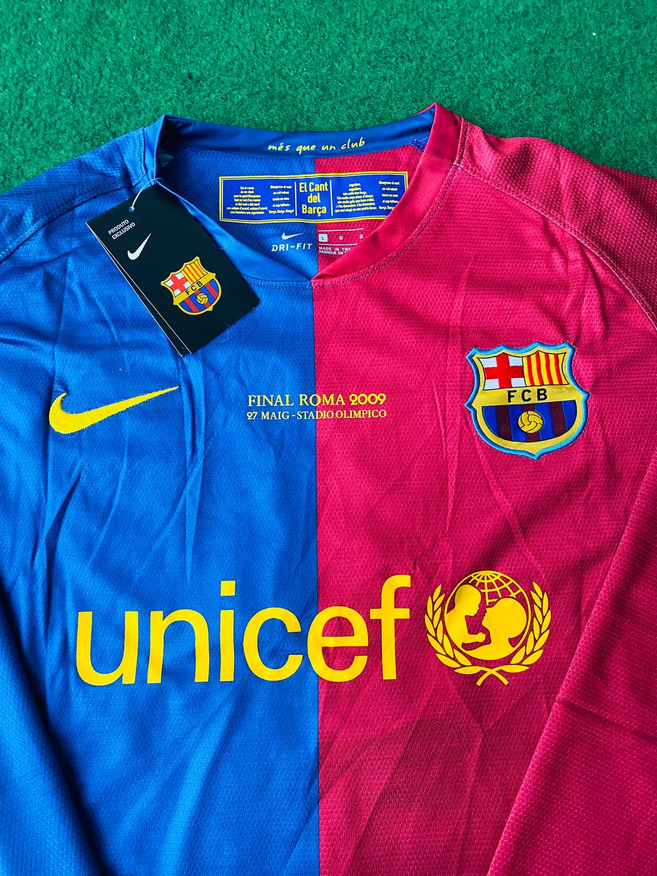 Samuel Eto'o Barcelona 2009 Champions League Finale Retro Trikot
