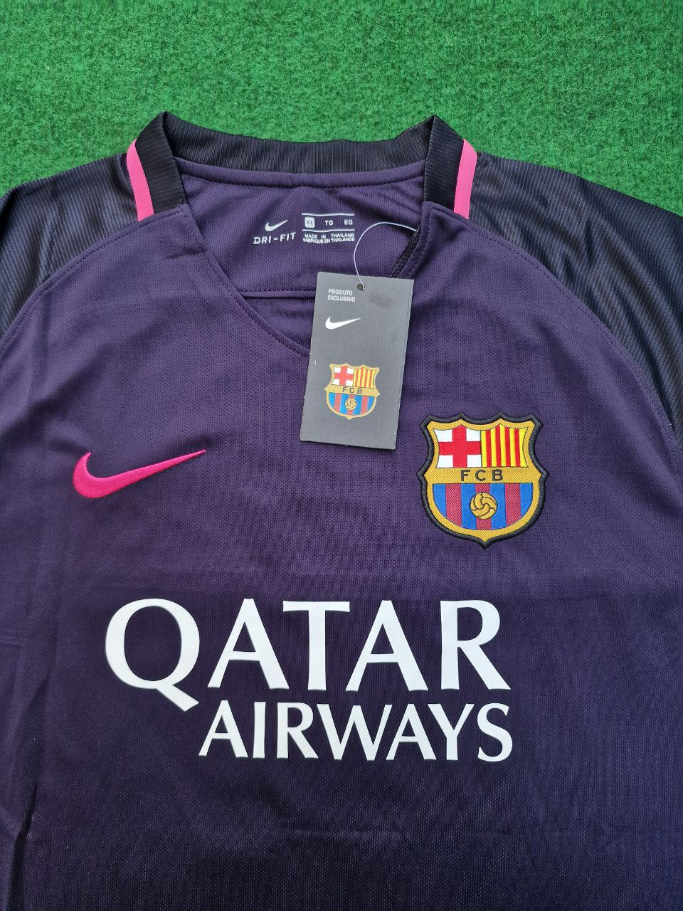 Sergio Busquets Barcelona 14/15 Retro Pink Printing Long Sleeve Jersey Maillot Trikot Maglia