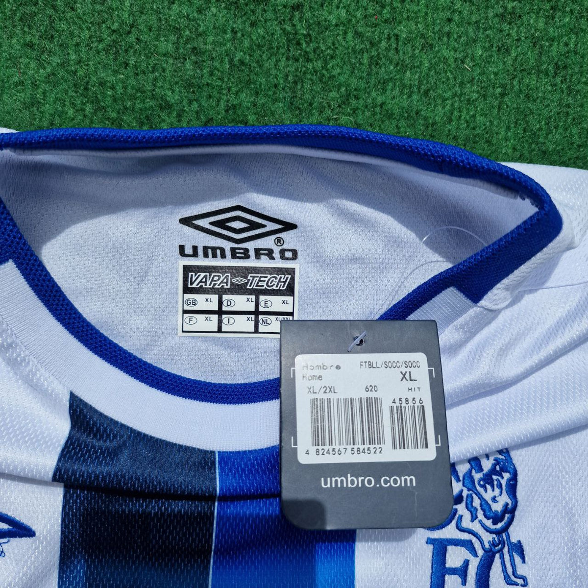 Ricardo Carvalho 6 Chelsea Away 2004 Retro White Long Sleeve Jersey Trikot Kit Maillot Soccer Shirt