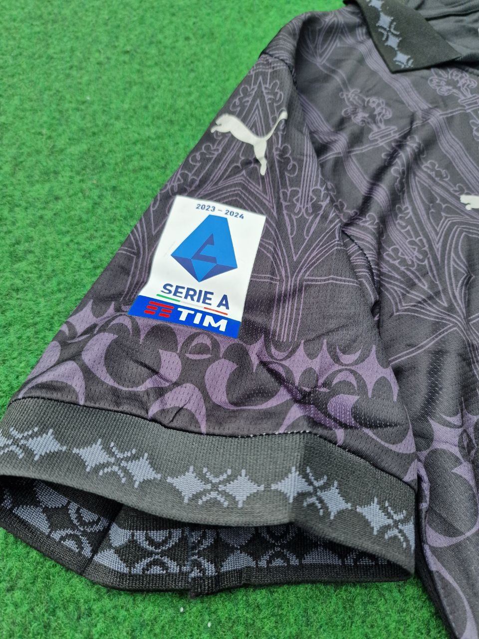 Theo Hernandez AC Mailand 2024 Schwarzes Trikot