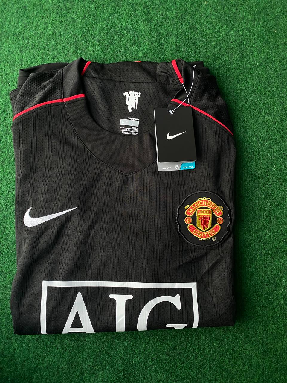 David Beckham – Manchester United Black Retro Kit Jersey – | Trikot | Fußballtrikot