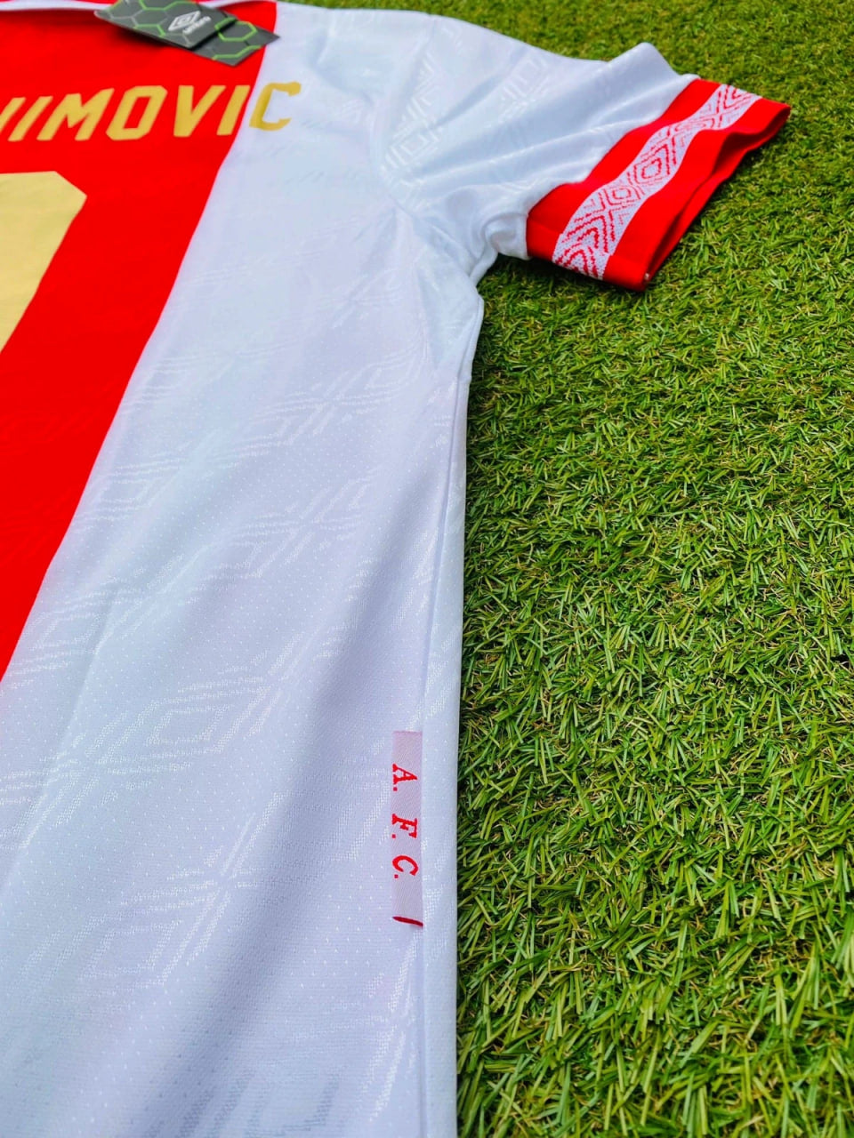 Rafael Van der Vaart Ajax Retro Golden Printing Trikot Fußballtrikot