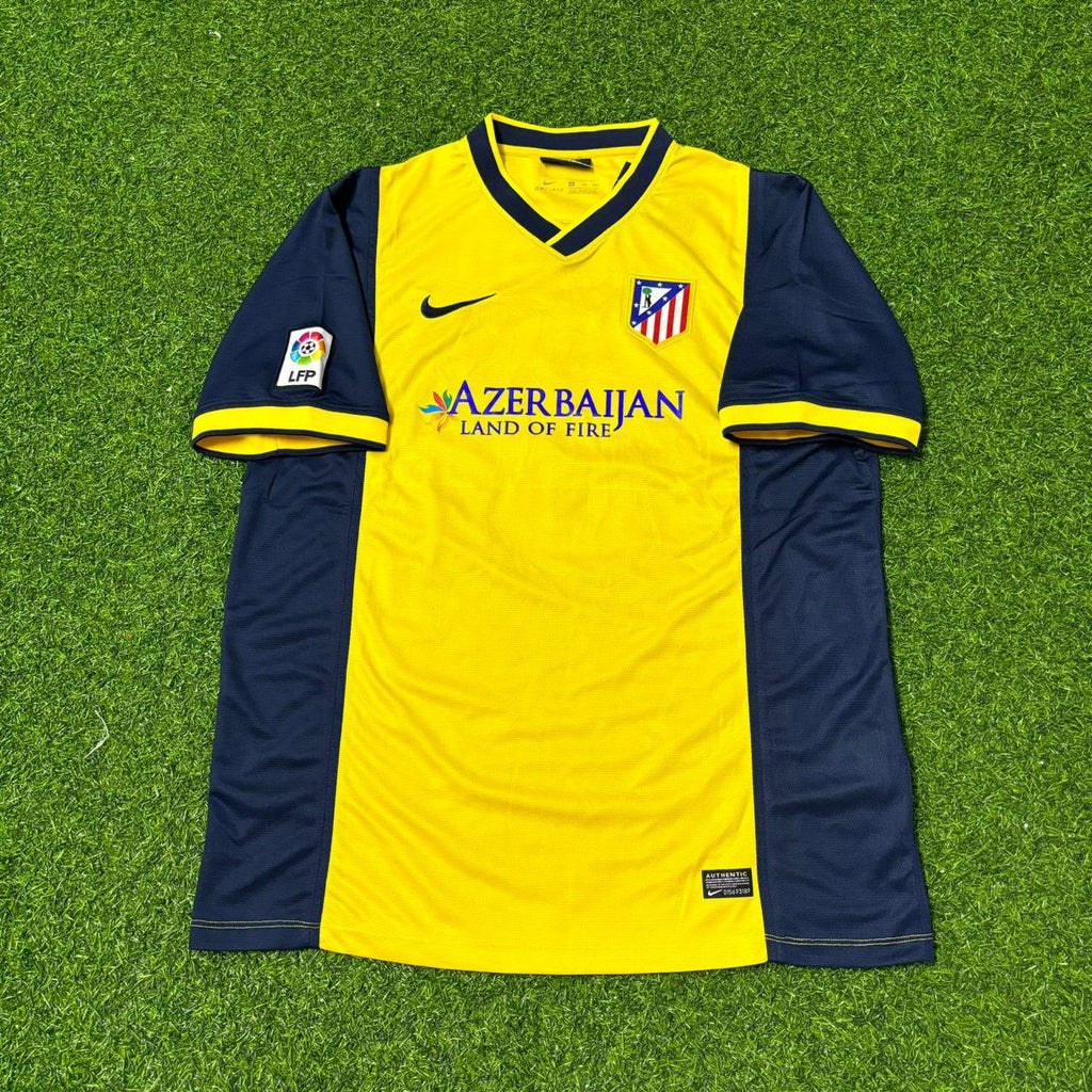 Radamel Falcao Atlético Madrid 2013-2014 Away Yellow Football Jersey