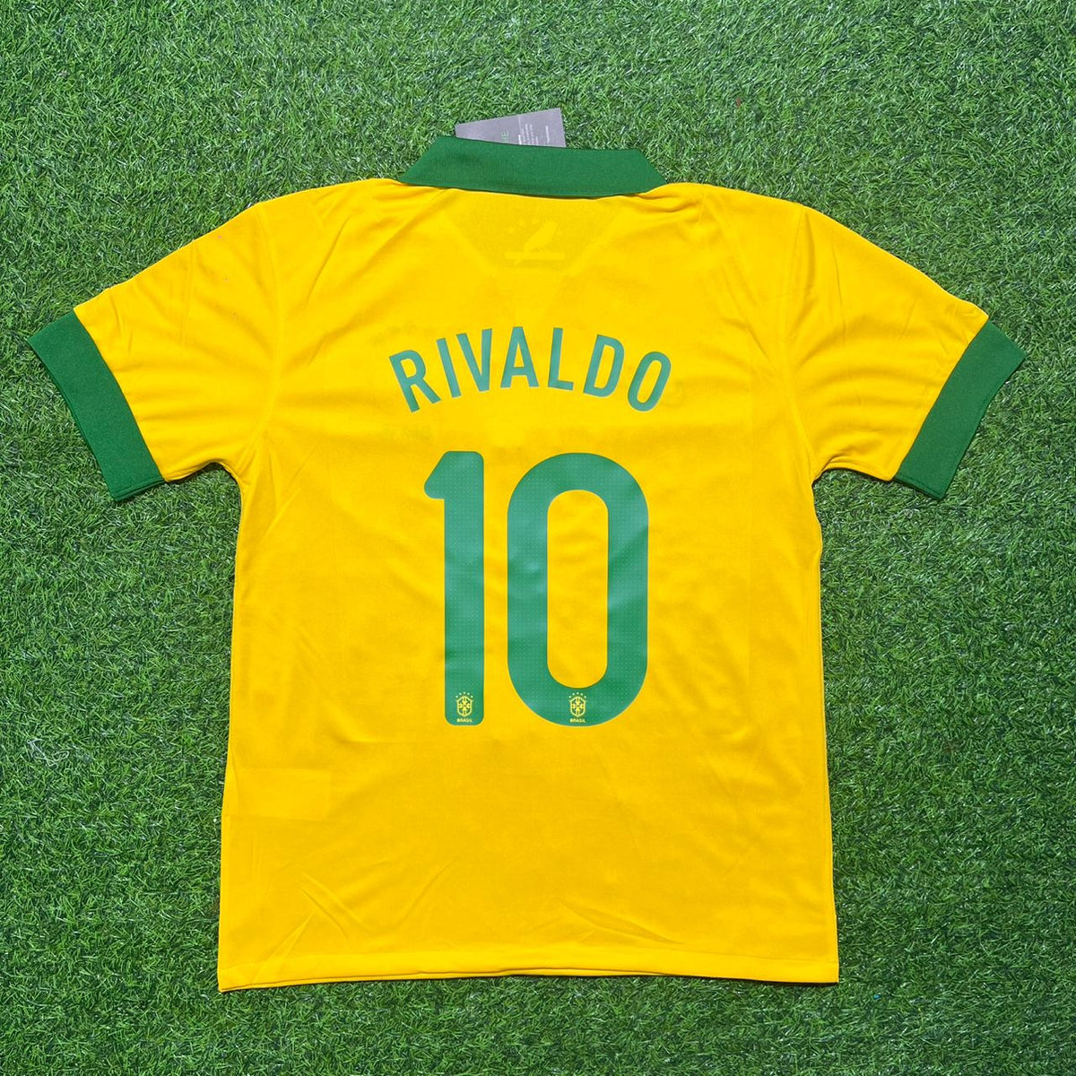 Rivaldo Brasil Retro-Fußballtrikot-Set