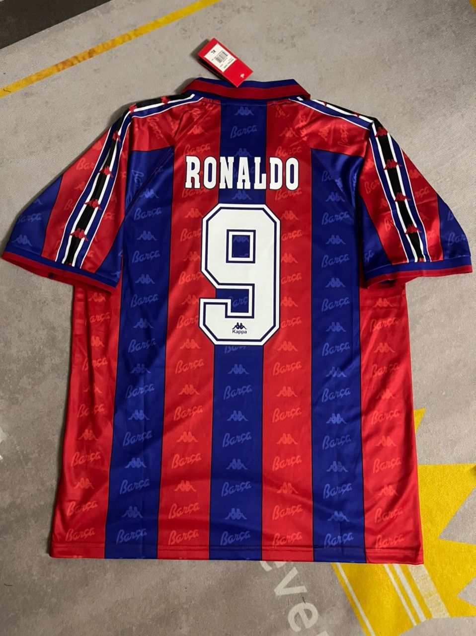 Ronaldo Nazário r9 Barcelona 1996 1997 Retro Trikot