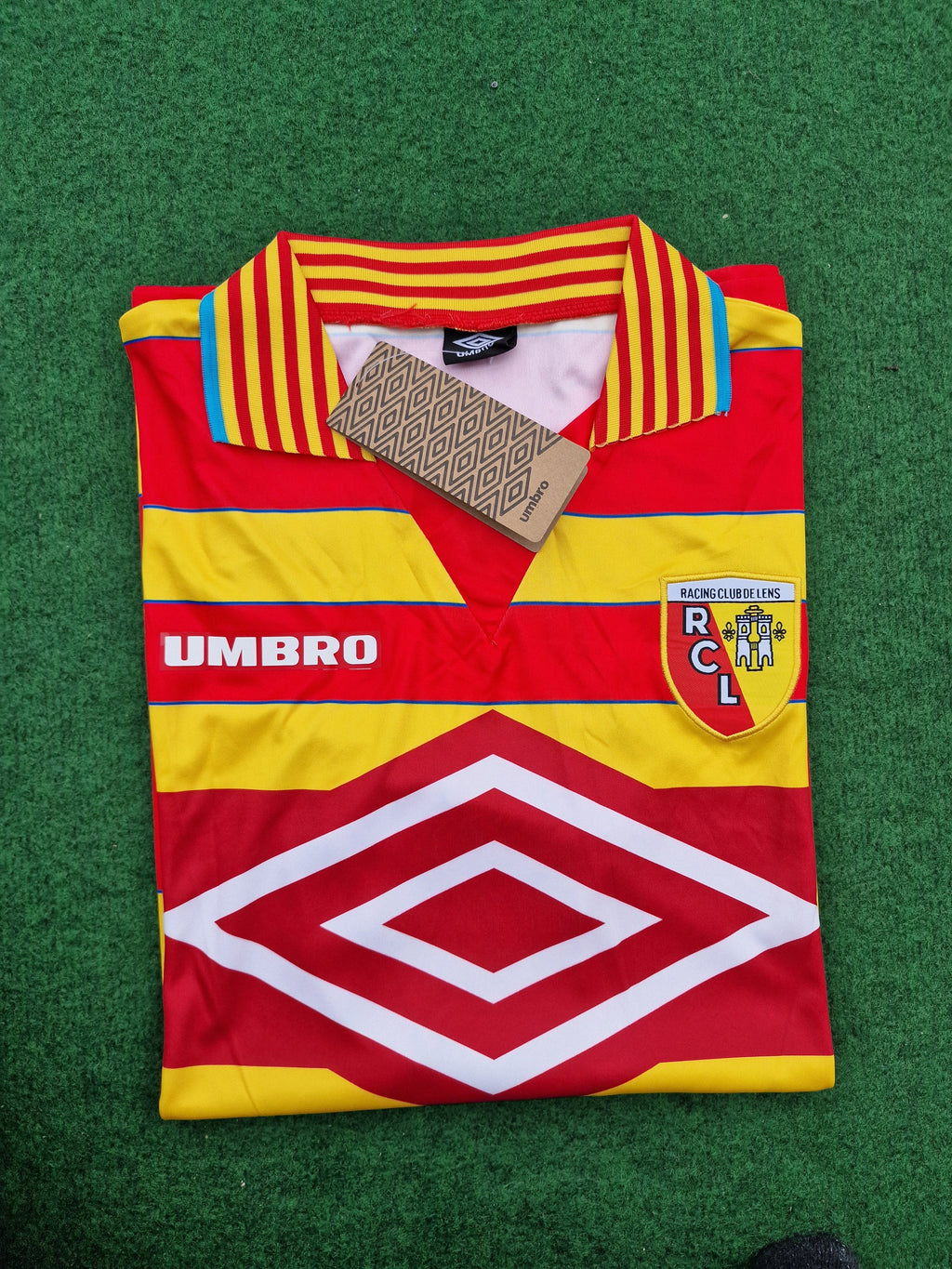 RC Lens 1998 Retro-Fußballtrikot