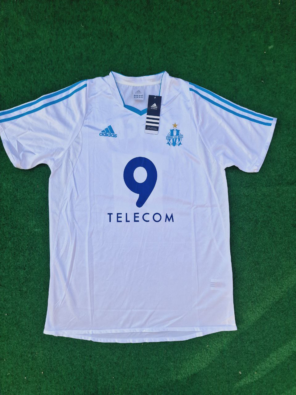 Olympique Marseille Didier Drogba 2003-04 Heim OM Fußballtrikot