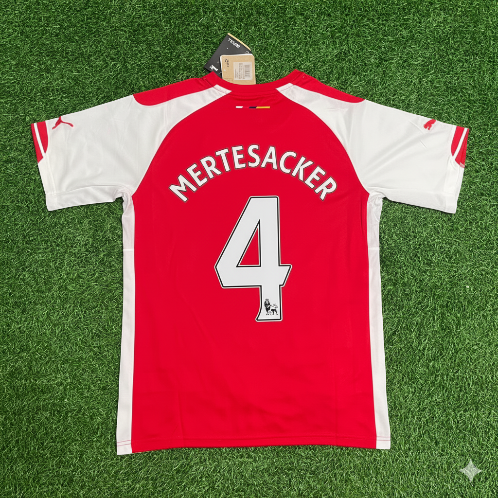 Per Mertesacker Arsenal 2014/2015 Heimtrikot