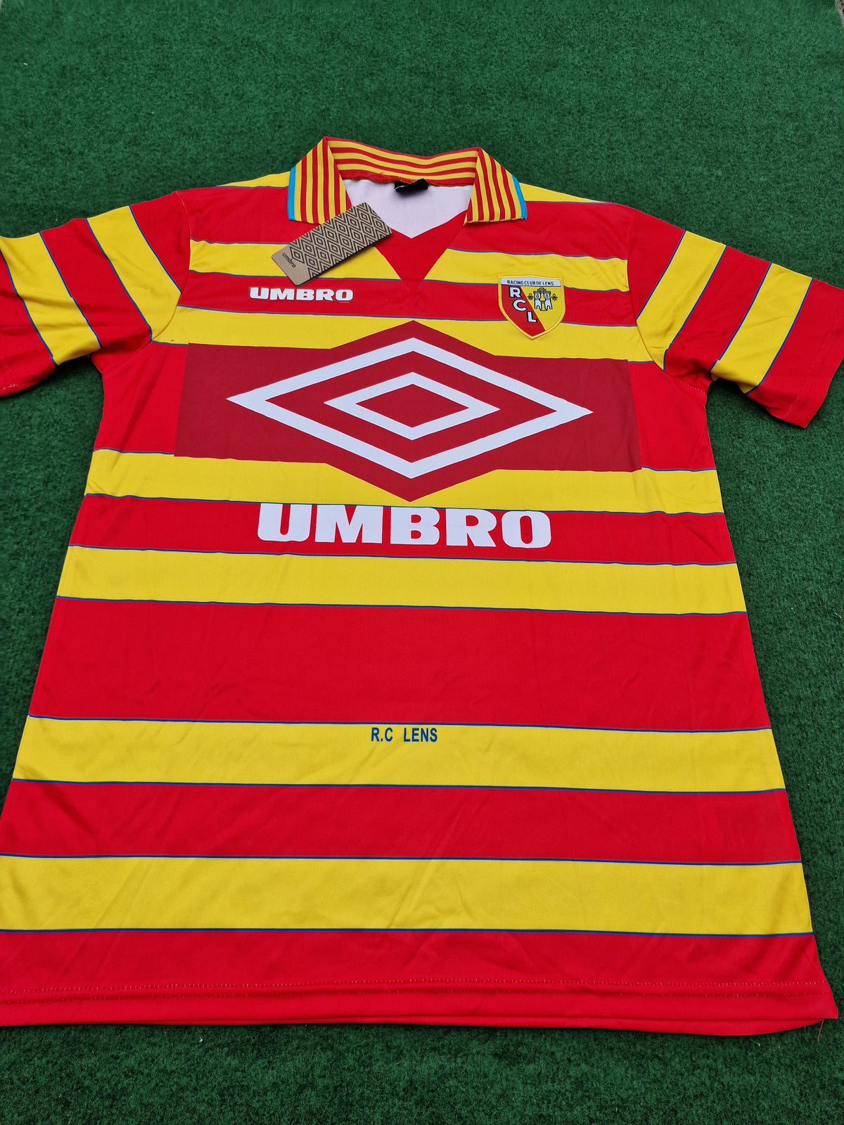 RC Lens 1998 Retro-Fußballtrikot