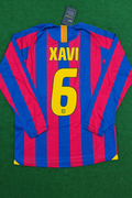 Xavi Hernandez Barcelona 2014 Retro-Trikot