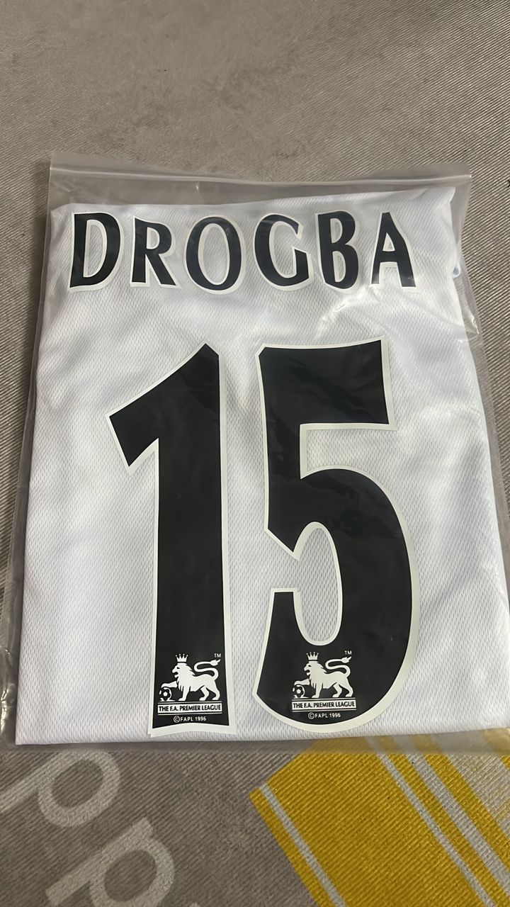 Didier Drogba Chelsea Auswärtstrikot 2004 Retro