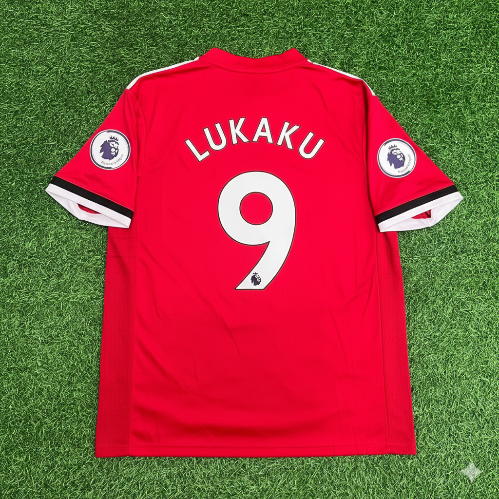 Romelu Lukaku Manchester United 2017/2018 Fußballtrikot
