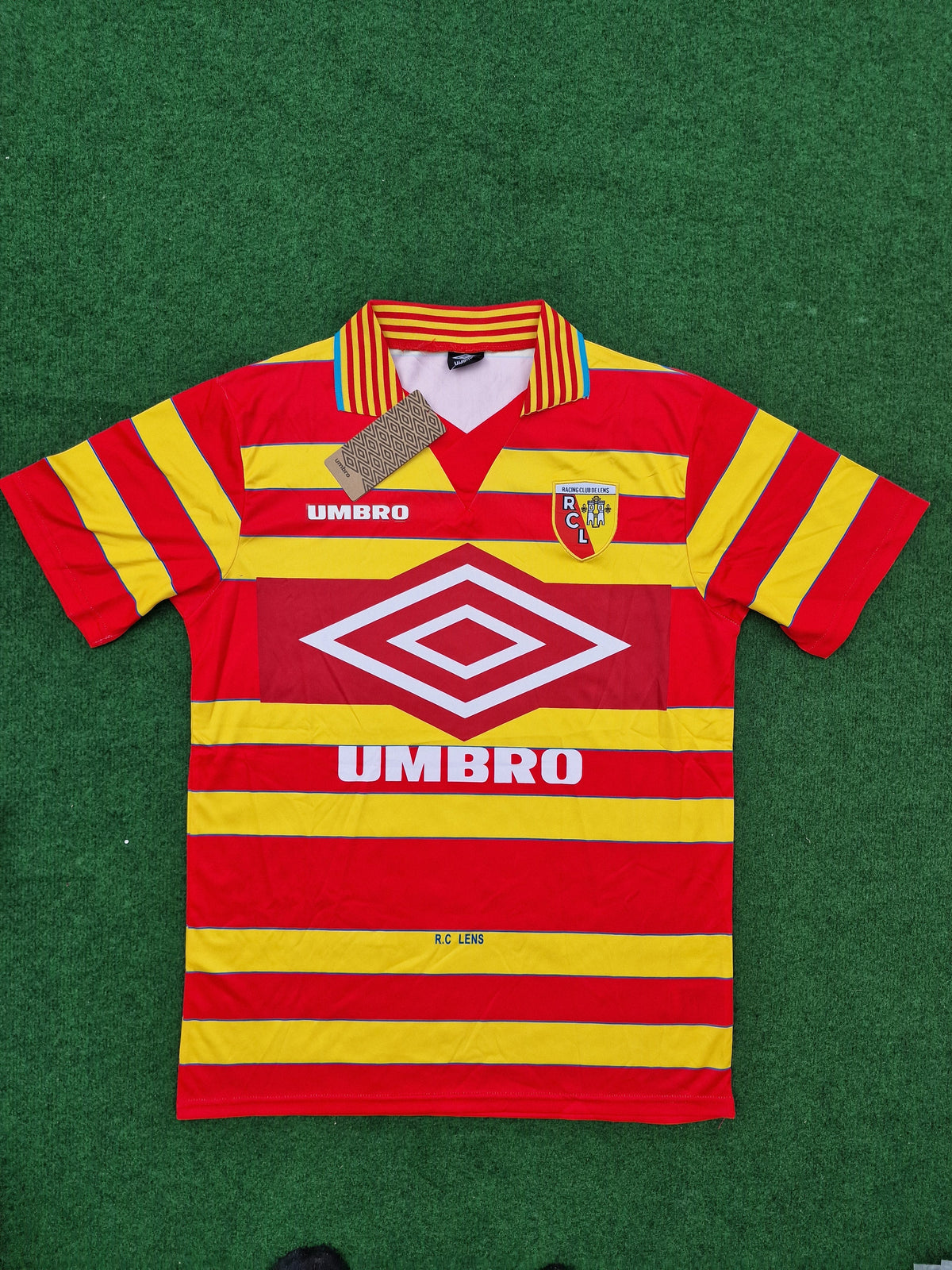 RC Lens 1998 Retro-Fußballtrikot