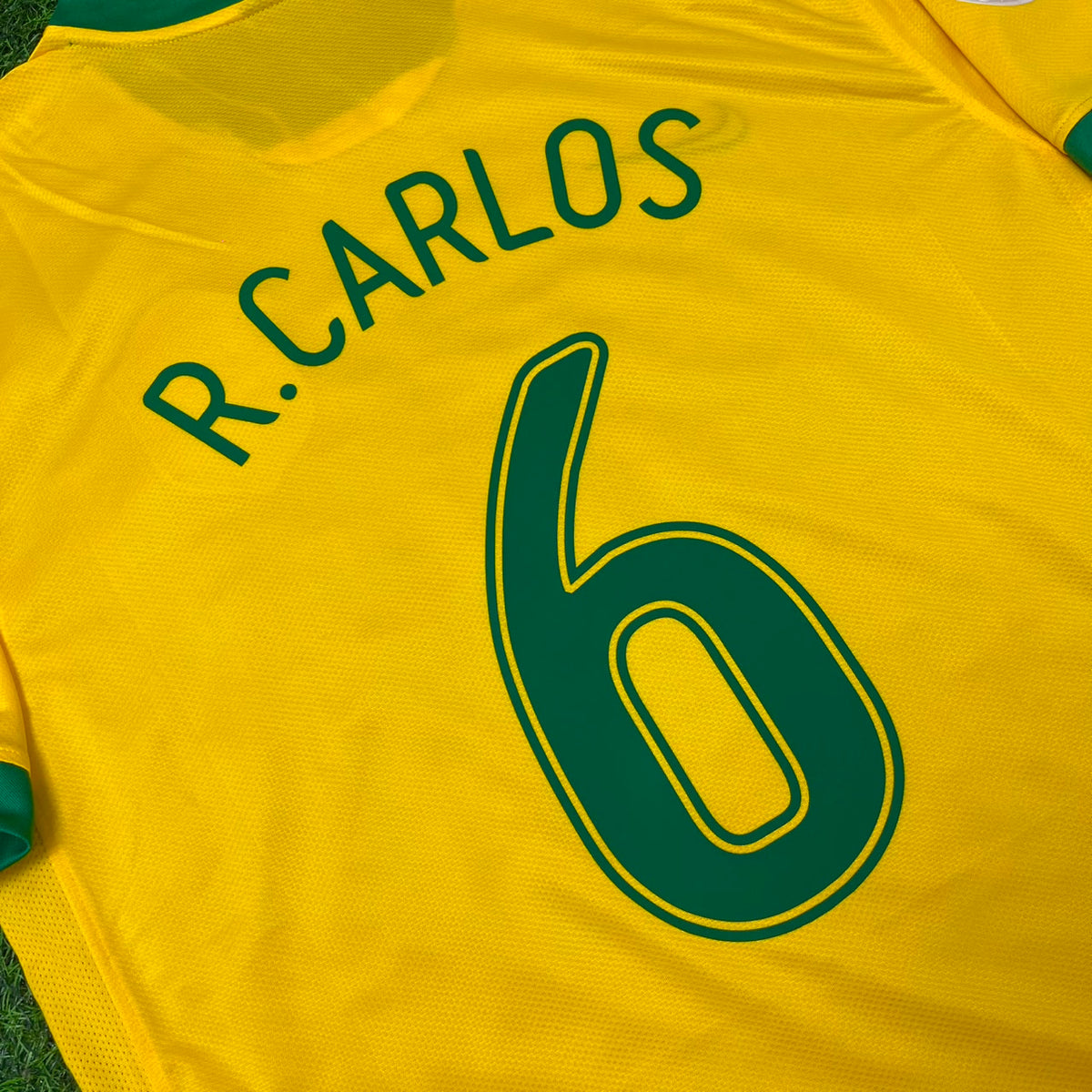 Roberto Carlos #6 Brazil 2006 World Cup Jersey Trikot