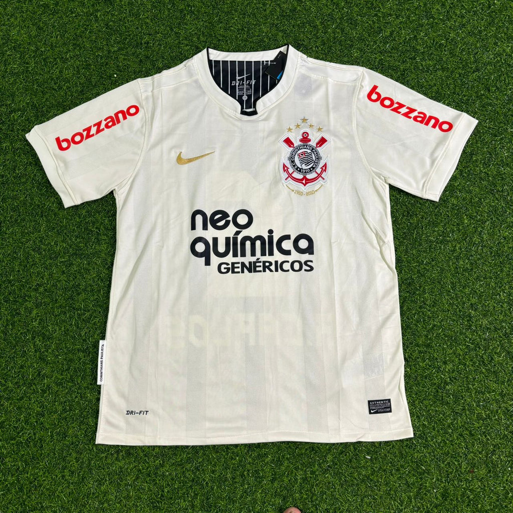 Roberto Carlos Corinthians 2010 Sonderedition Retro-Fußballtrikot
