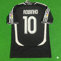 Robinho Real Madrid 2006-2007 Schwarzes Trikot Fußballtrikot