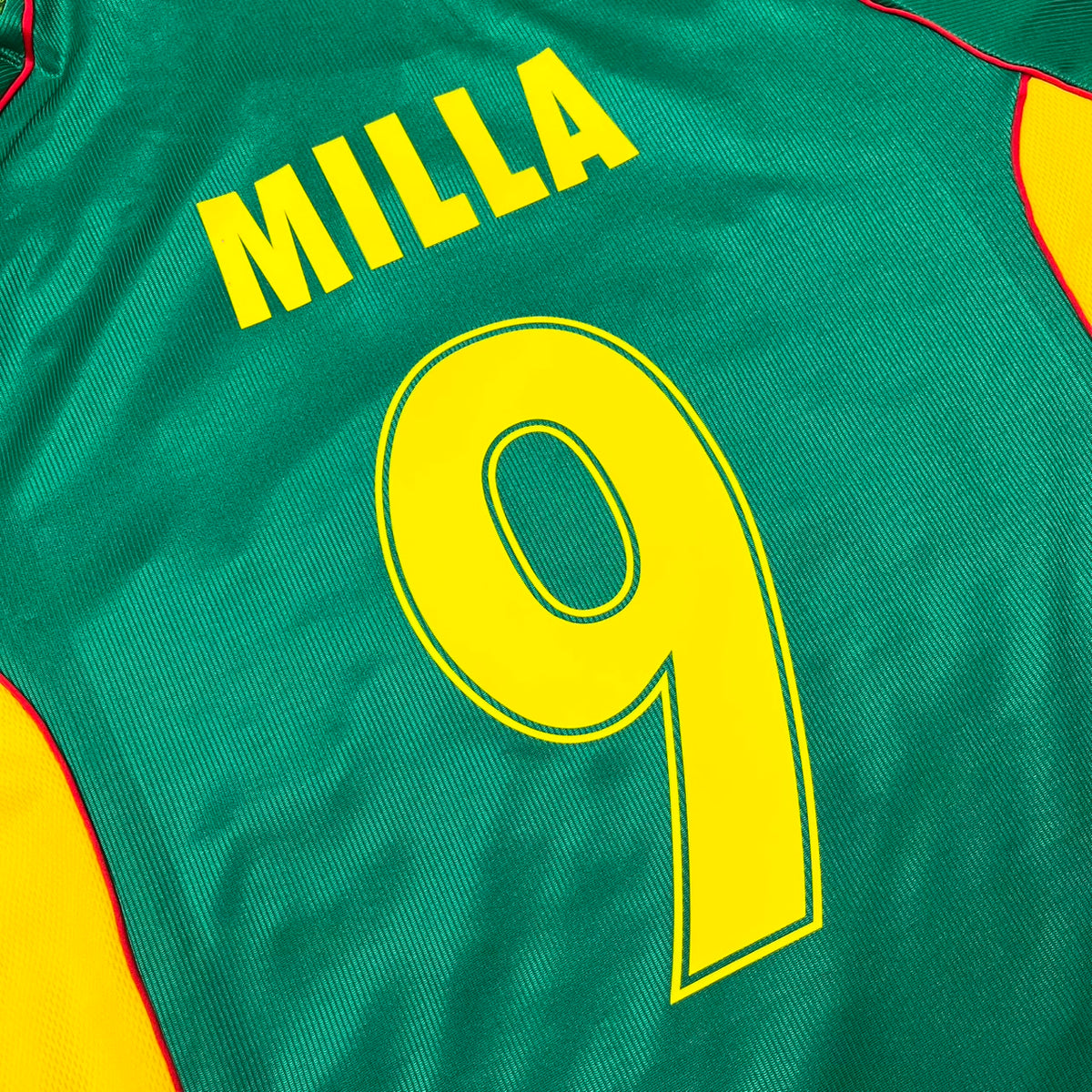 Roger Milla Kamerun Retro-Fußballtrikot