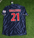 Ronaldinho Gaucho 2001 Retro Schwarz Fußballtrikot-Set