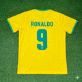 Ronaldo Nazario Brazil Football Retro Jersey Trikot Maillot