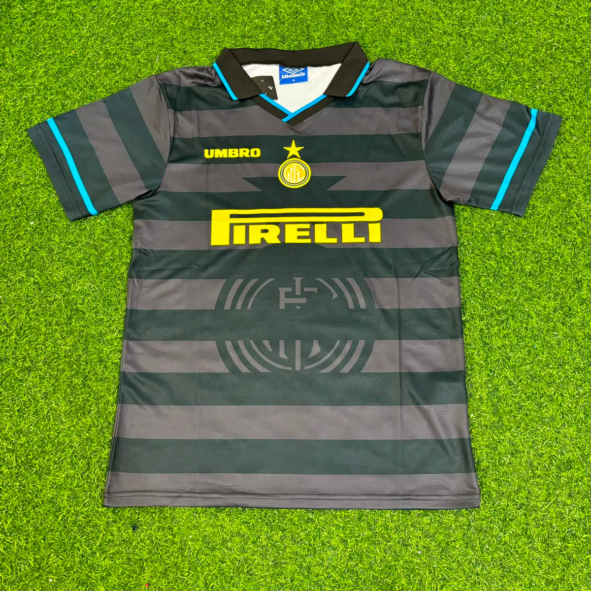 Ronaldo Nazario Inter 1997 1998 Retro-Fußballtrikot