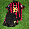 Ronaldo Nazario R9 El Fenomeno AC Mailand 2007 Kinder Heim Retro Trikot