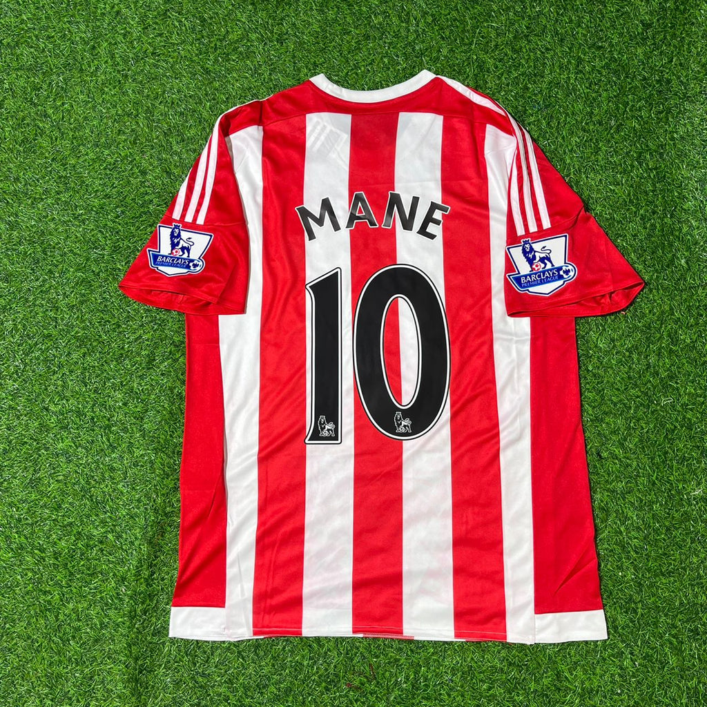 Sadio Mané Southampton 2015/16 Heim Retro Fußball Trikot Set