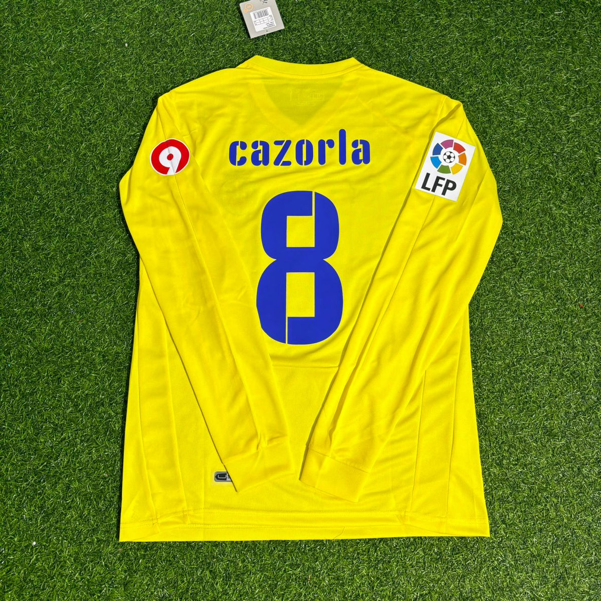 Santi Cazorla 8 Villarreal CF 2008/2009 Long Sleeve Retro Football Jersey