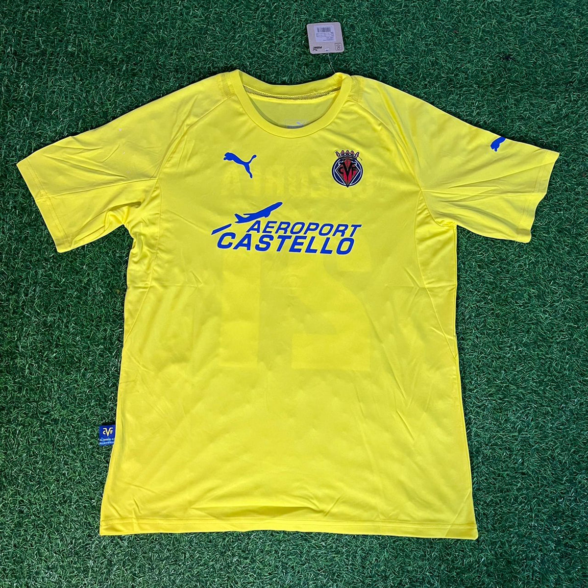 Santi Cazorla 21 – Villarreal 2009–2010 Retro Heimtrikot – | Trikot | Maillot Fußballtrikot