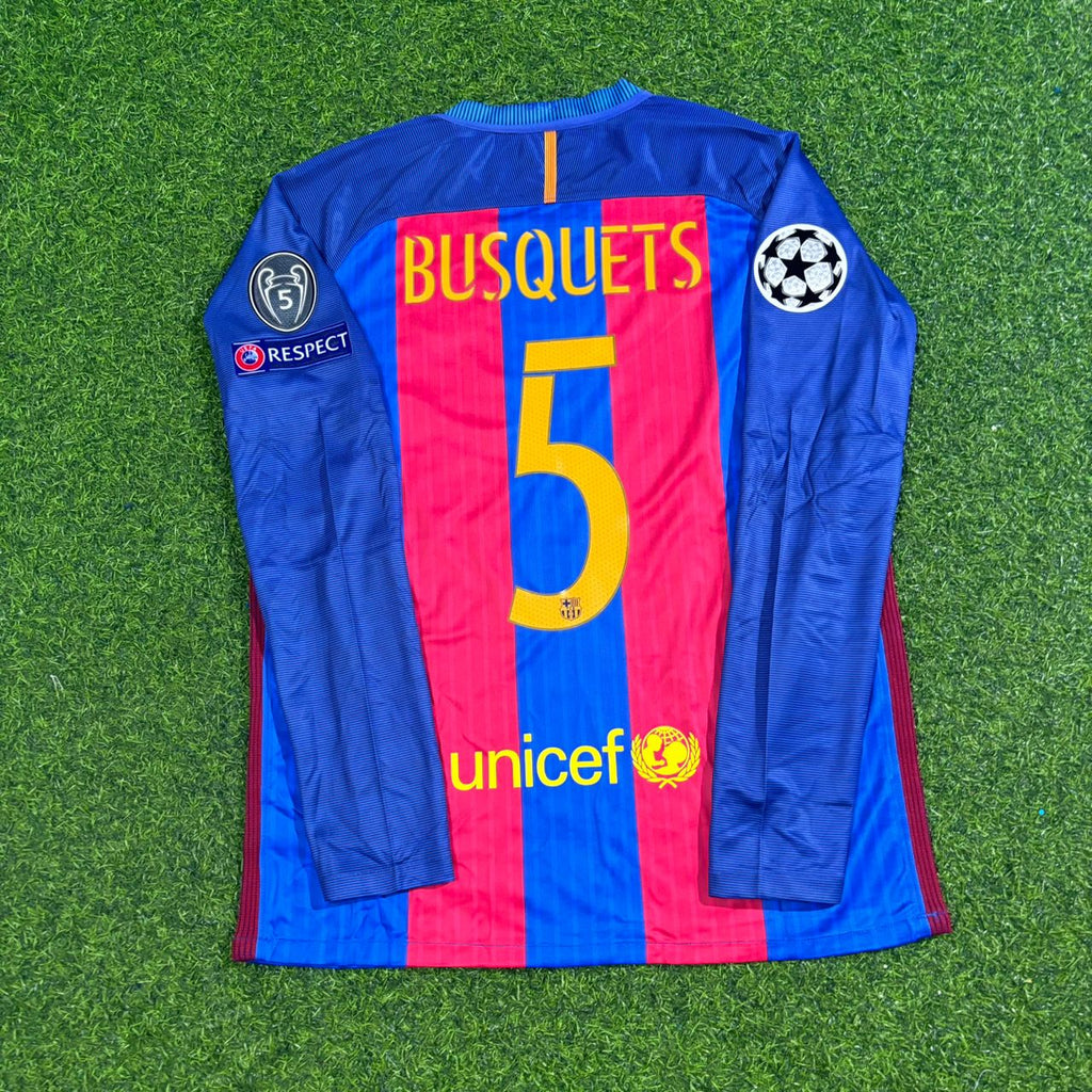 Sergio Busquets Barcelona 2016 Sondertrikot