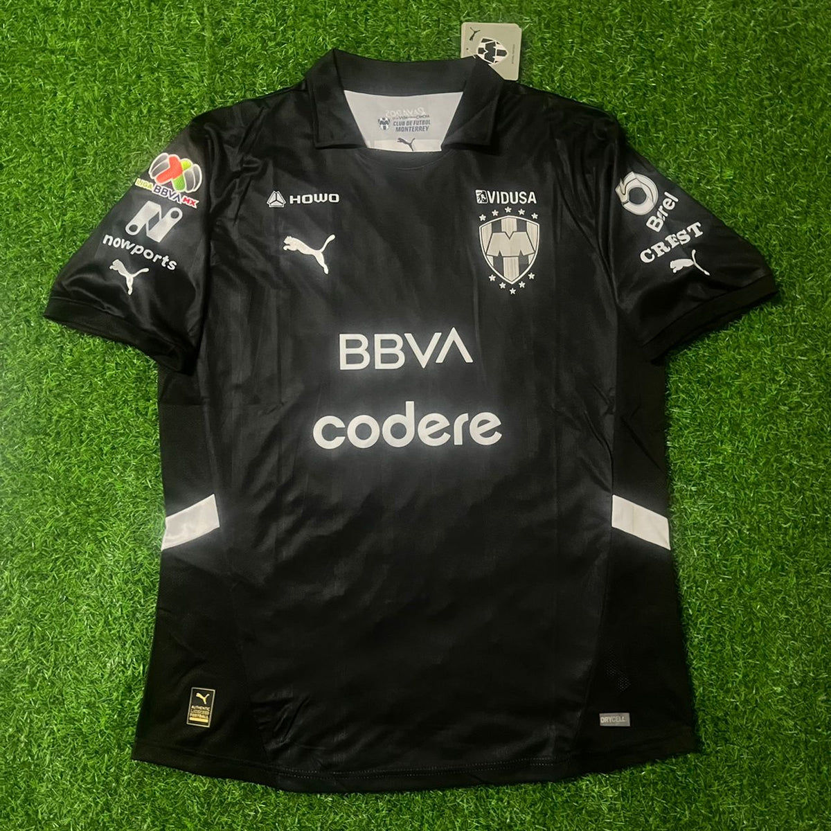 Sergio Ramos Monterrey Schwarzes Trikot Fußballtrikot