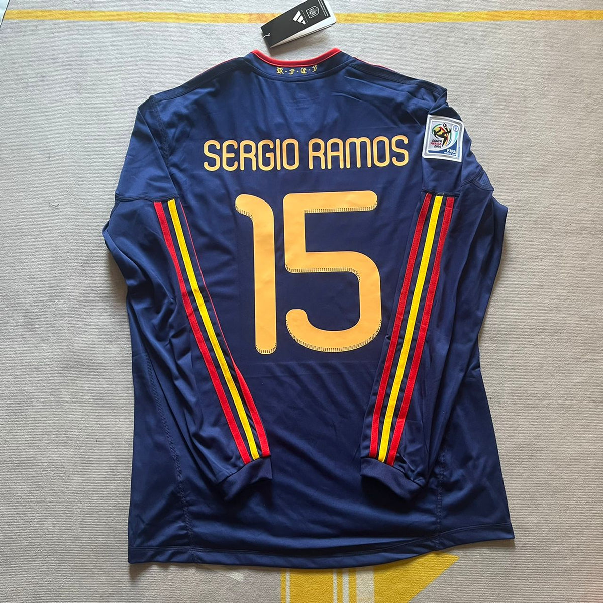 Sergio Ramos – Spanien WM 2010 Finale Retro-Trikot
