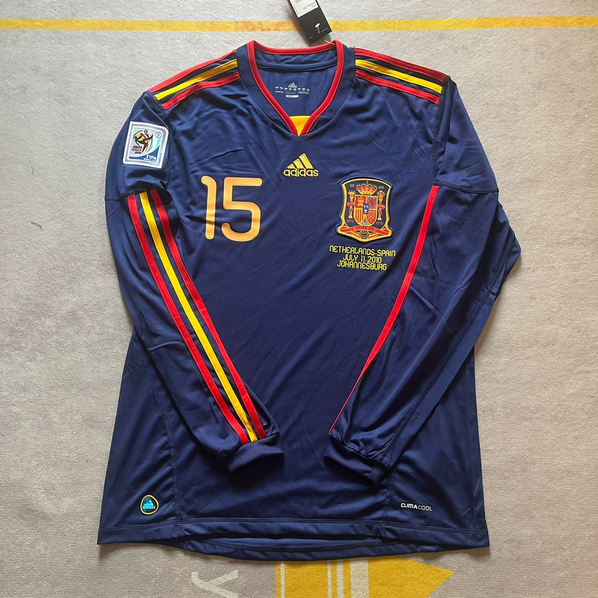 Sergio Ramos – Spanien WM 2010 Finale Retro-Trikot