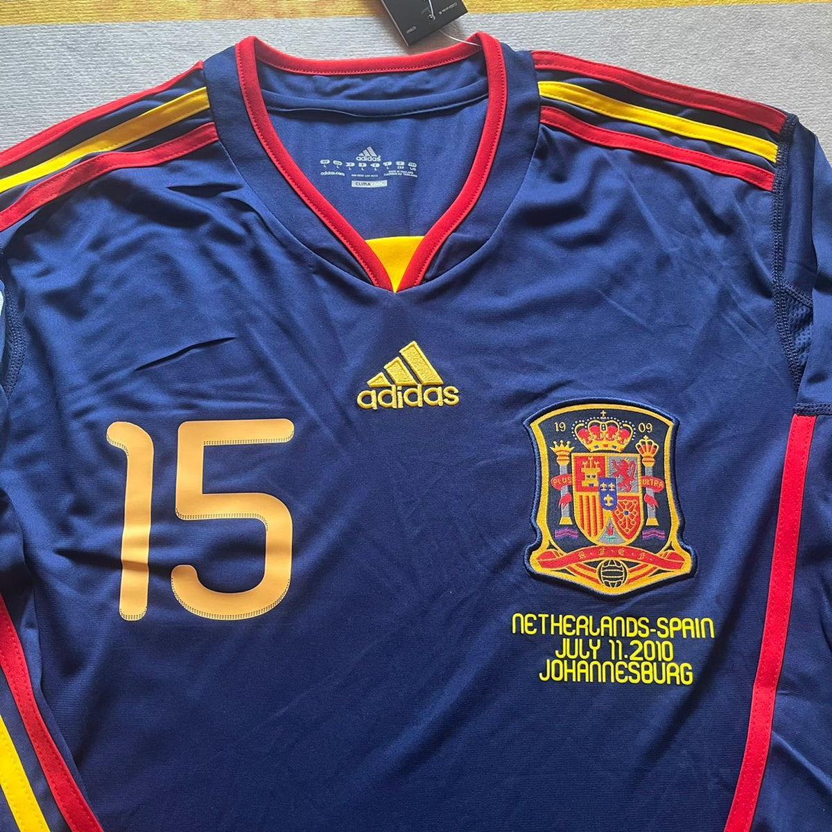 Sergio Ramos – Spanien WM 2010 Finale Retro-Trikot