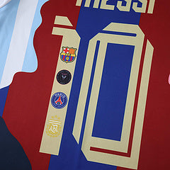 Lionel Messi GOAT Combo 2025 Alle Teams Special Kinder Trikot Maillot Fußballtrikot