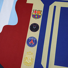 Lionel Messi GOAT Combo 2025 Alle Teams Sonder-Trikot Maillot Fußballtrikot