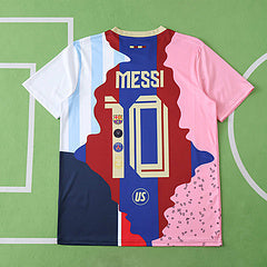 Lionel Messi GOAT Combo 2025 Alle Teams Sonder-Trikot Maillot Fußballtrikot