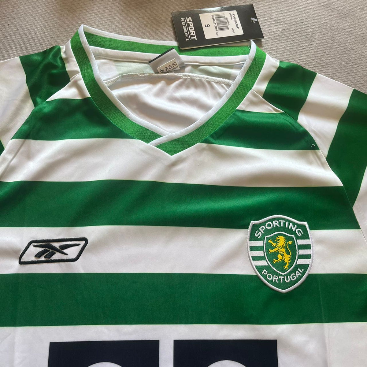 Ricardo Quaresma 20 – Sporting CP Lisbon 2001–2003 Retro Kit Jersey – | Trikot | Maillot Soccer Shirt