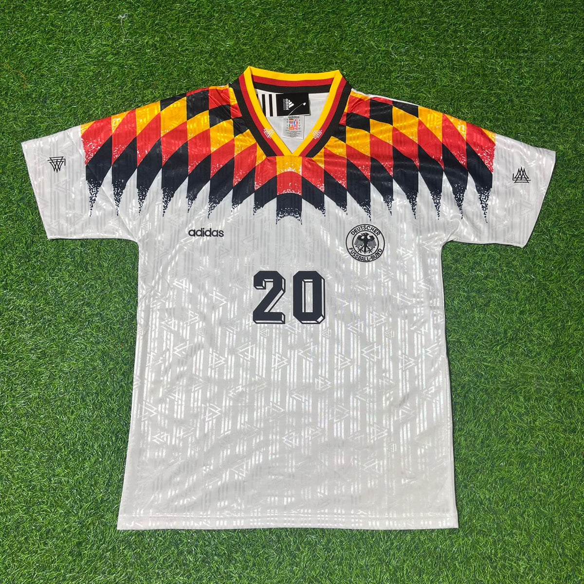 Stefan Effenberg Deutschland Germany 1994 Weltmeisterschaft Retro Football Jersey Kit