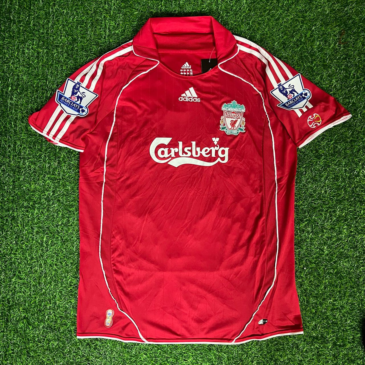 Sami Hyypiä Liverpool 2007/08 Premier League Trikot